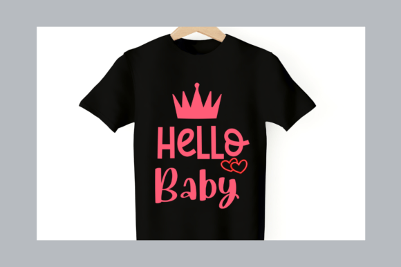 HELLO BABY Creative SVG Graphic Design for Modern Projects