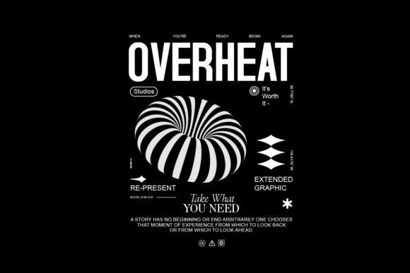 Overheat Graphic Design Ideas: Bold Streetwear Aesthetics for Your Brand