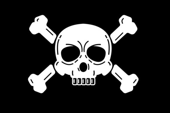 Pirates Skull Head Graphic Tee: Command Attention with Bold Urban Art