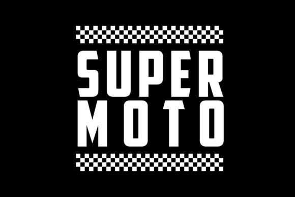 Supermoto Graphic Design Template: Bold Streetwear Aesthetics
