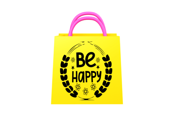 Unlock Joyful Design with the Be Happy SVG Template