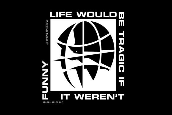 Urban Aesthetics: The Graphic Tee Templates Quote Design Collection