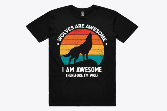 Vintage Wolf T-shirt, Wolf Graphic Tee: Unleash Your Brand